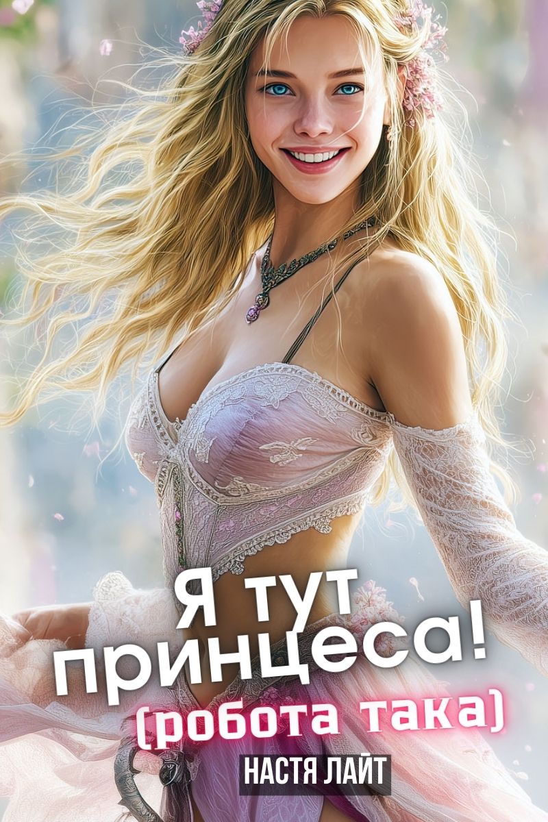 Обложка книги Я тут принцеса! (робота така)