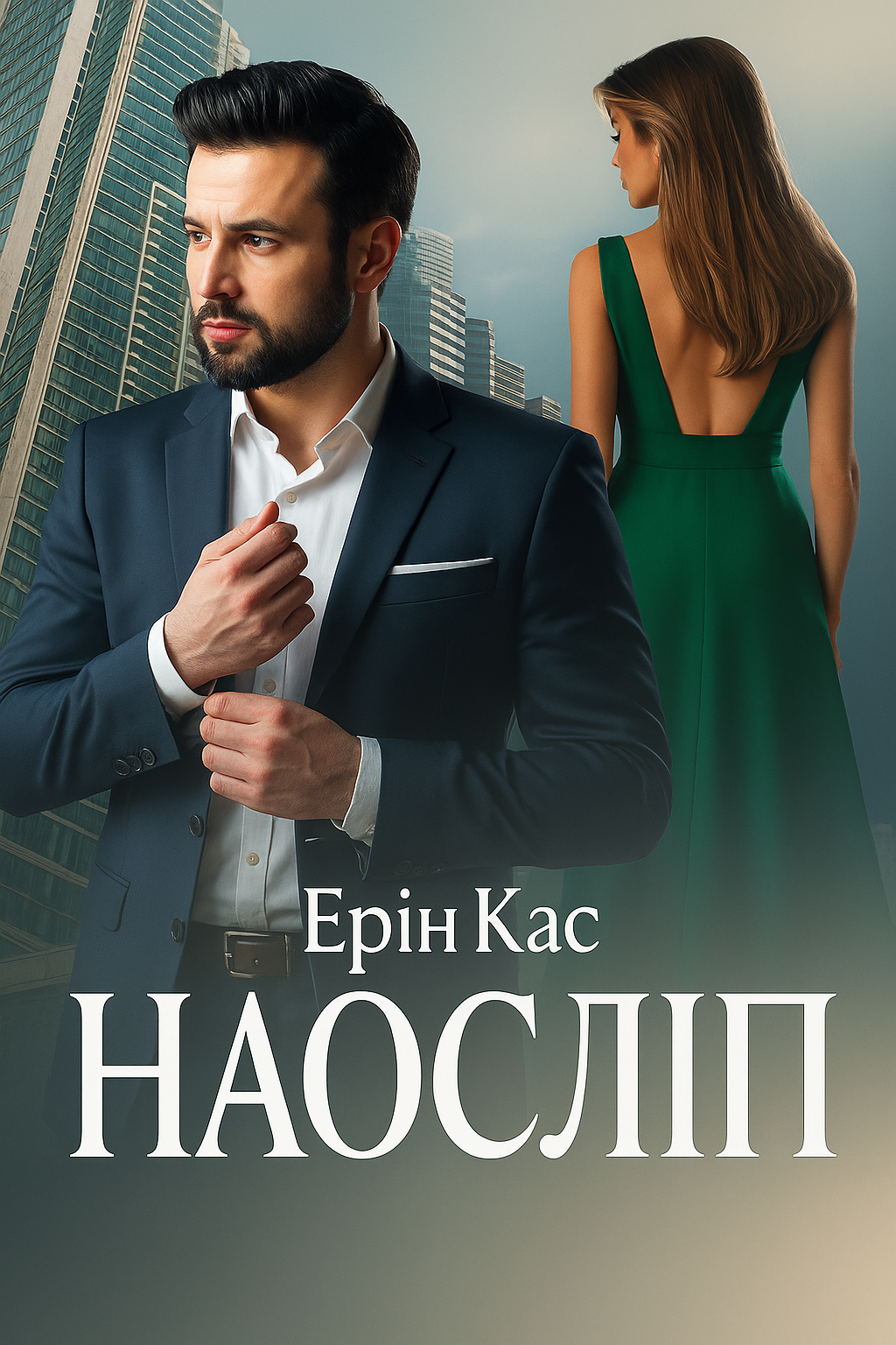 Обложка книги Наосліп