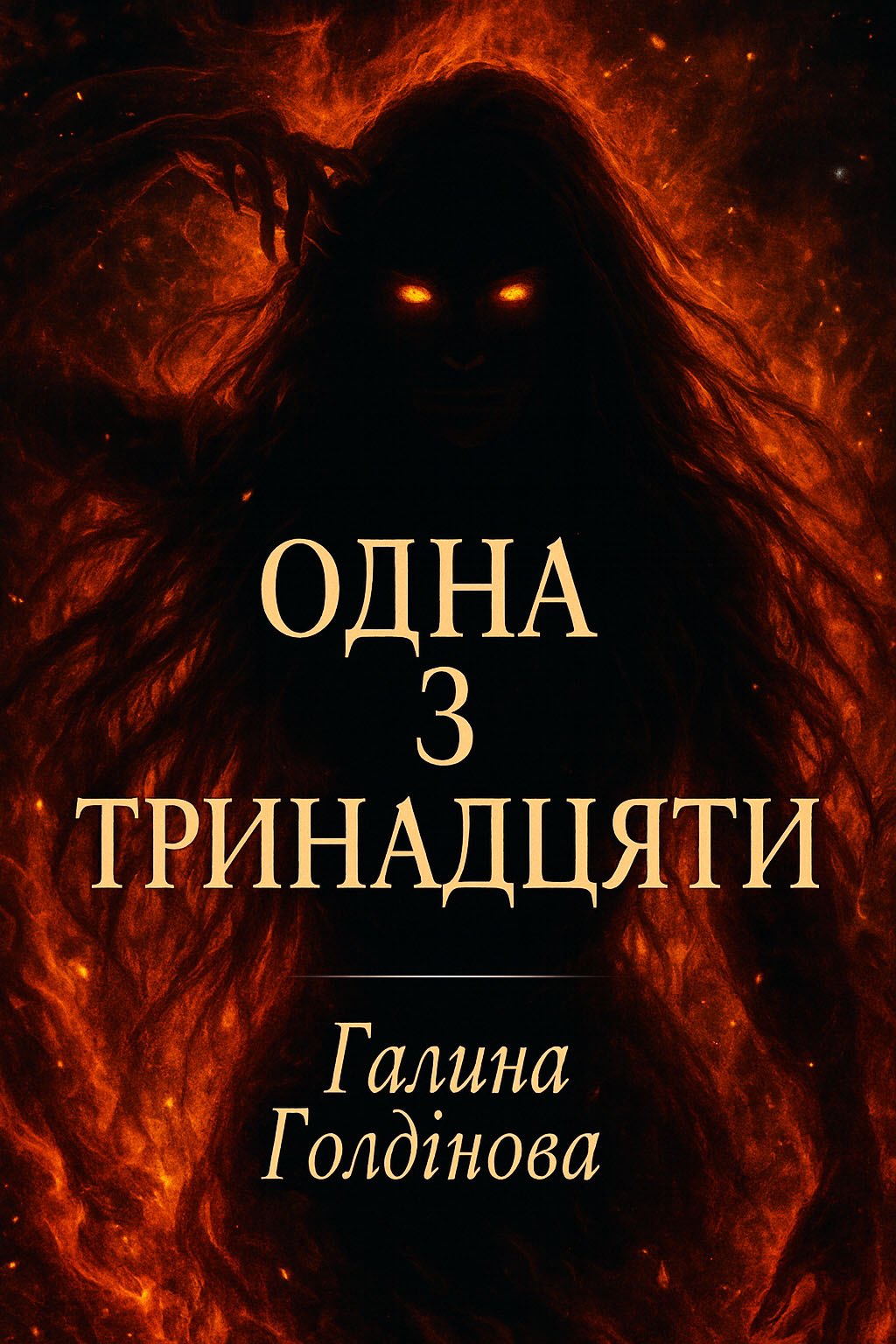 Обложка книги Одна з тринадцяти